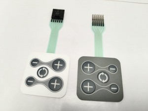 5Keys embossing membrane switch