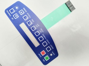 Standard construction design custom membrane switch