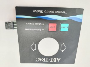 Digital printing membrane switch