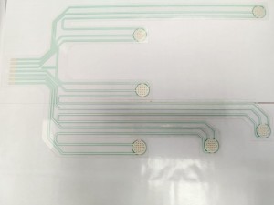 Silver chloride printing membrane circuit