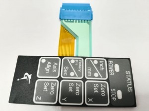 Multi-layer circuit membrane switch