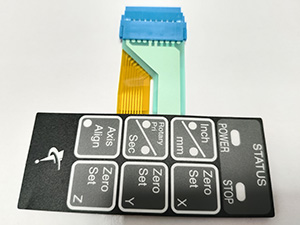 Multi-layer circuit membrane switch